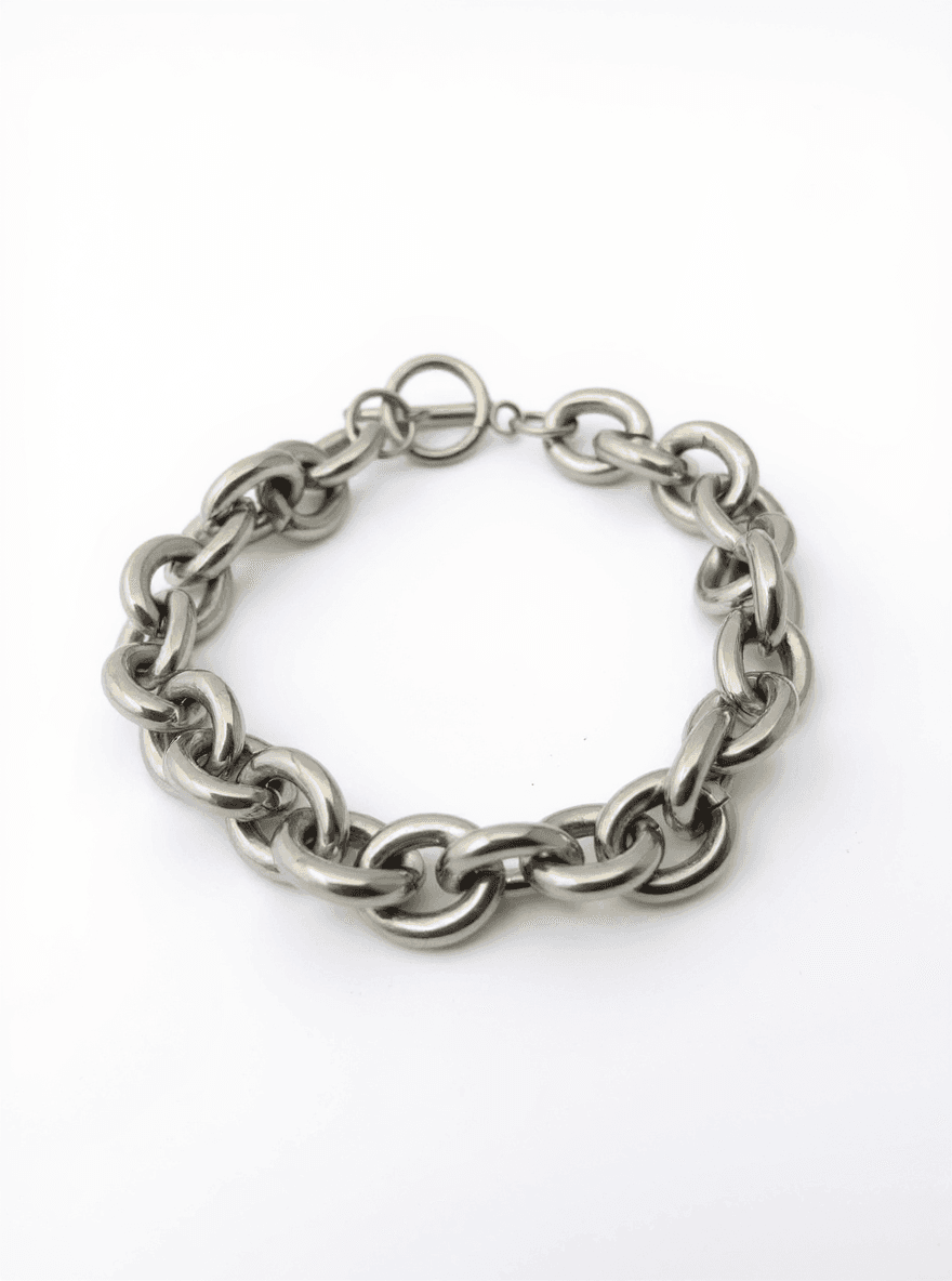 Silver Link Hand Chain