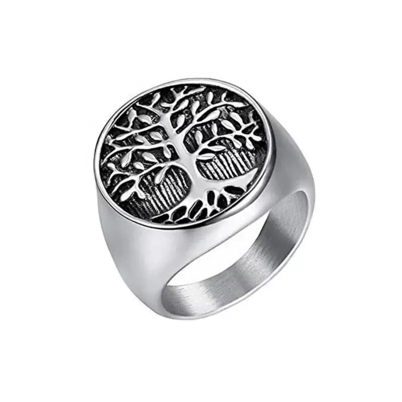 Tree of Life Signet Ring